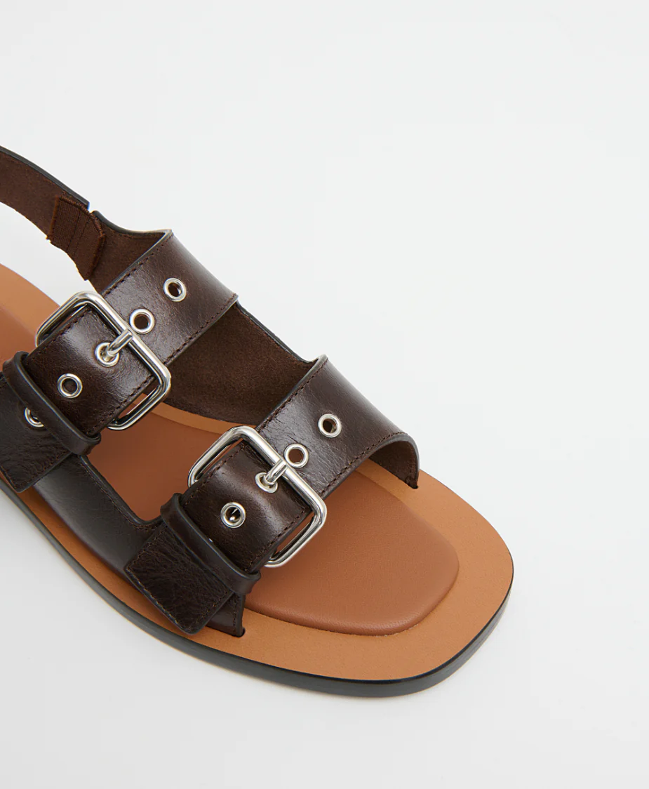 Cintura Sandal - Ebony - Image 5
