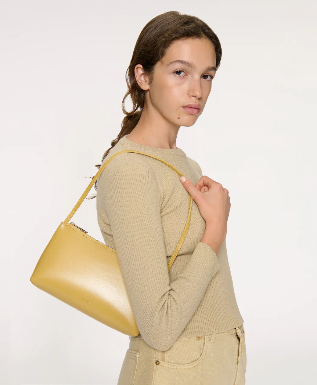 Gaia Shoulder Bag - Paglia/Jasmine - Image 2