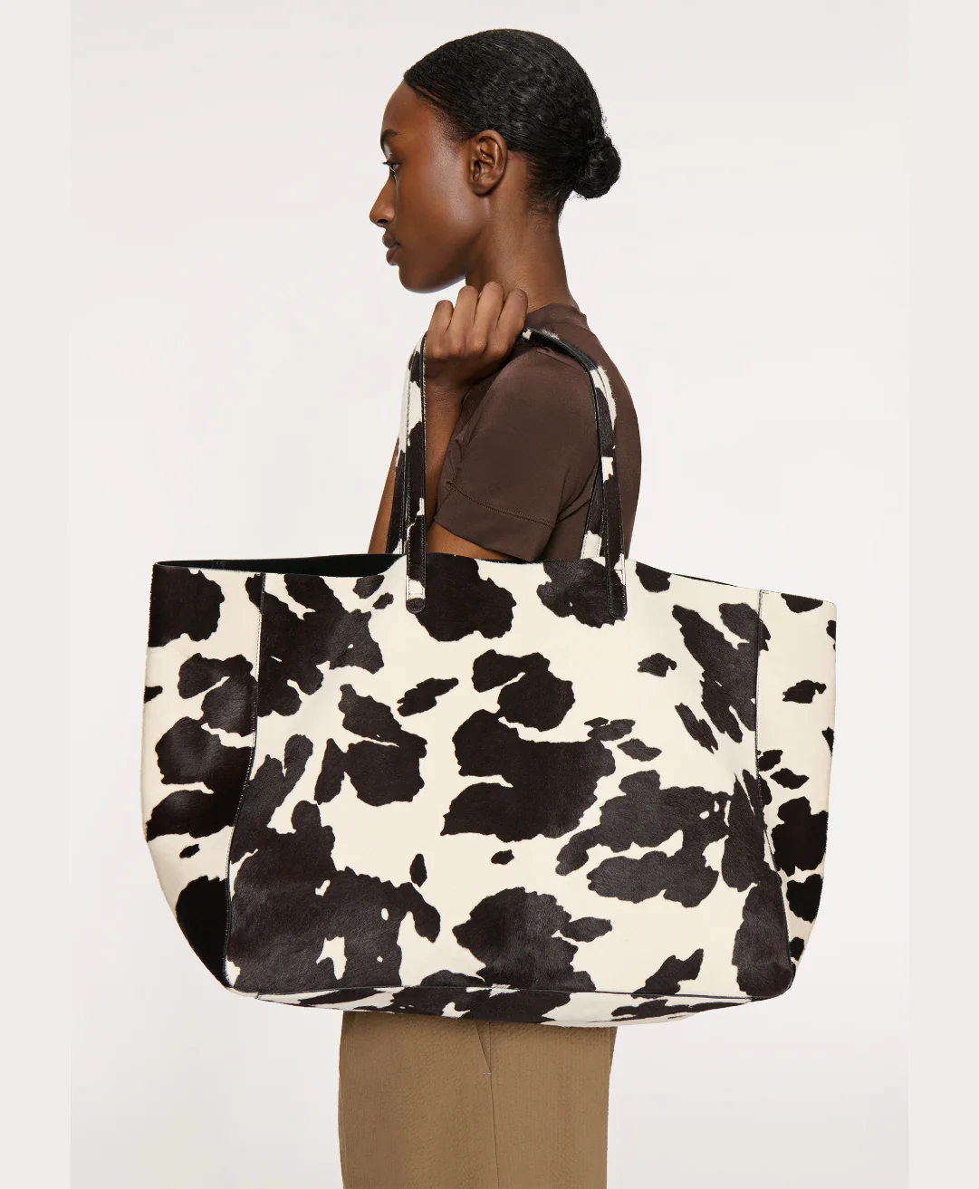 Juno Tote - Printed Ponyhair - Image 2