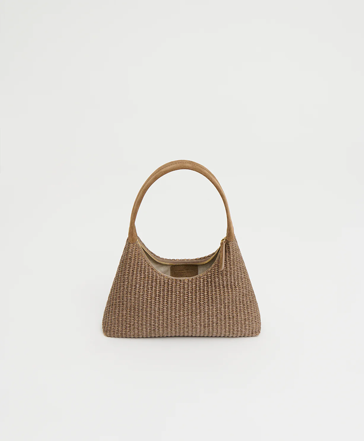 Mini Candy Bag - Anise Raffia/Anise Suede - Image 4