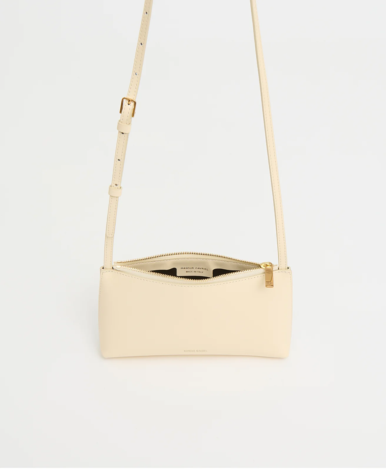 Mini Gaia Crossbody - Crema/Ebony - Image 3