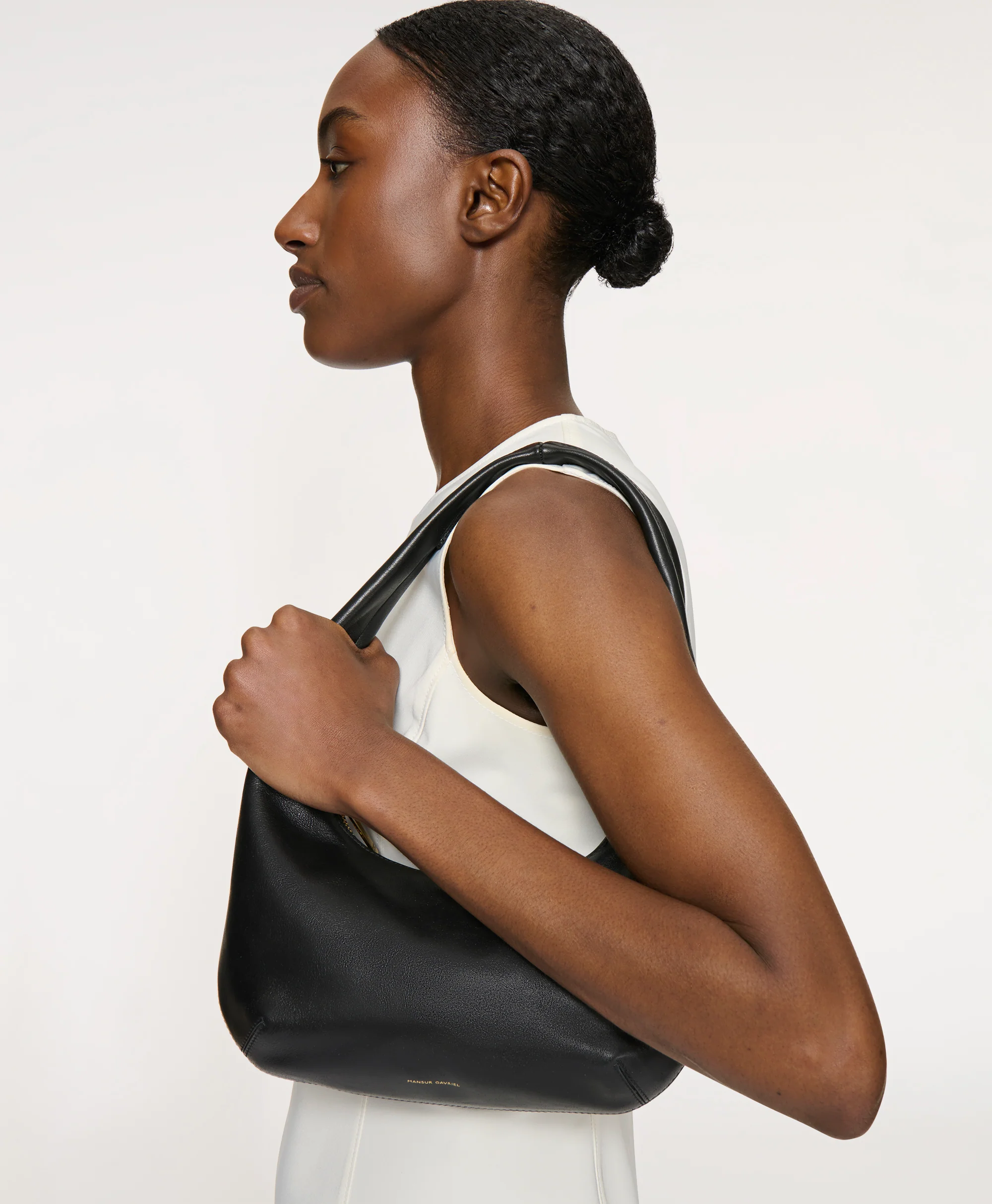 Mini Gnocchi Bag - Black - Image 3