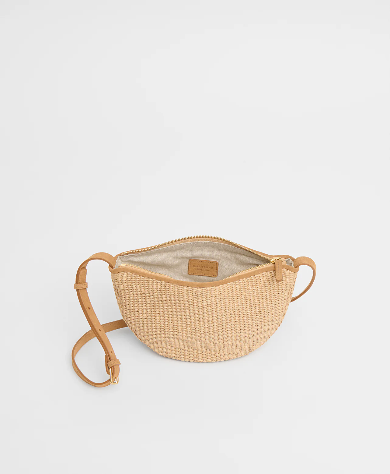 Moon Sling - Natural Raffia/Budino Suede - Image 3