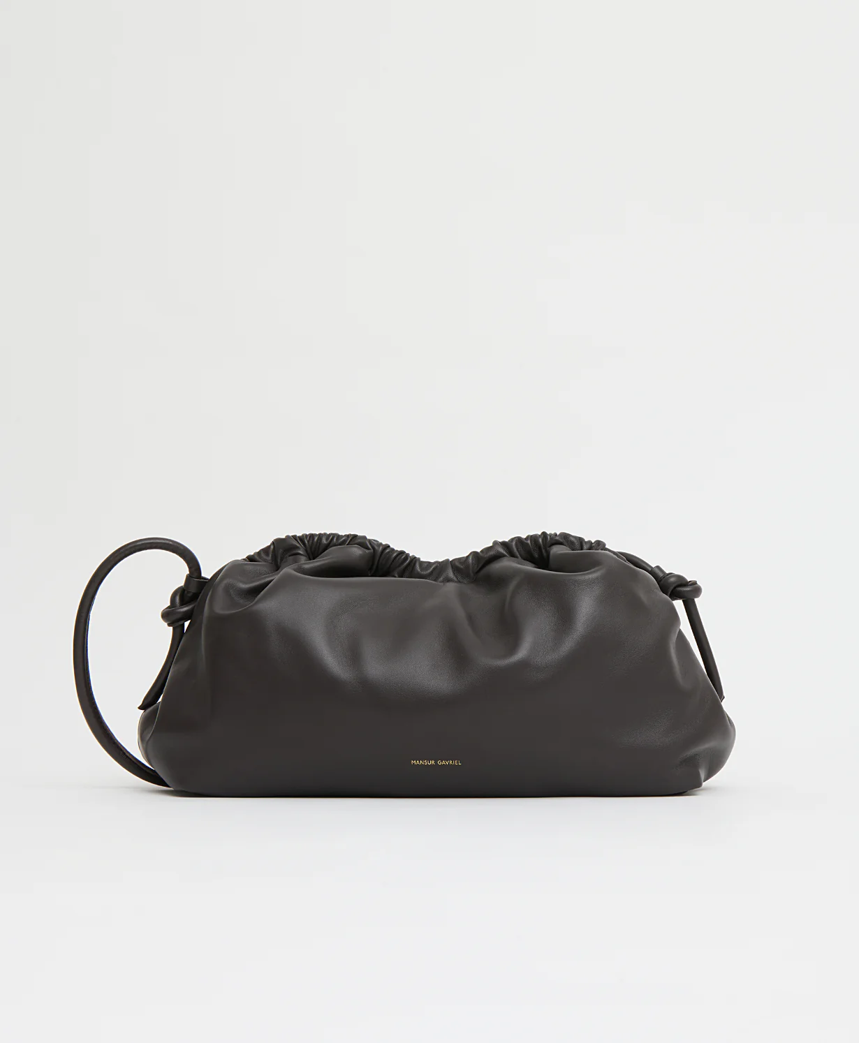 Oversized Cloud Clutch - Ebony