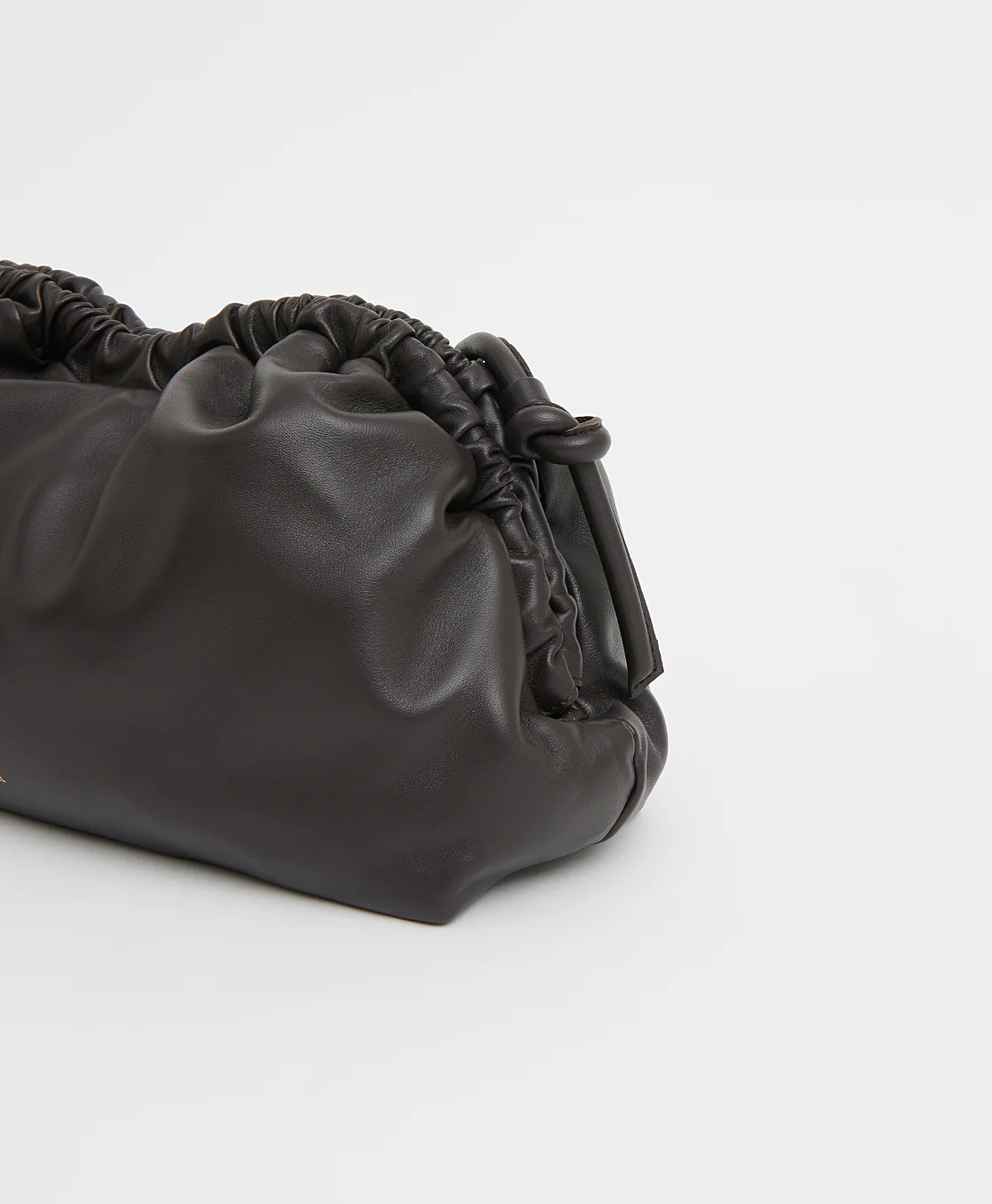 Oversized Cloud Clutch - Ebony - Image 4