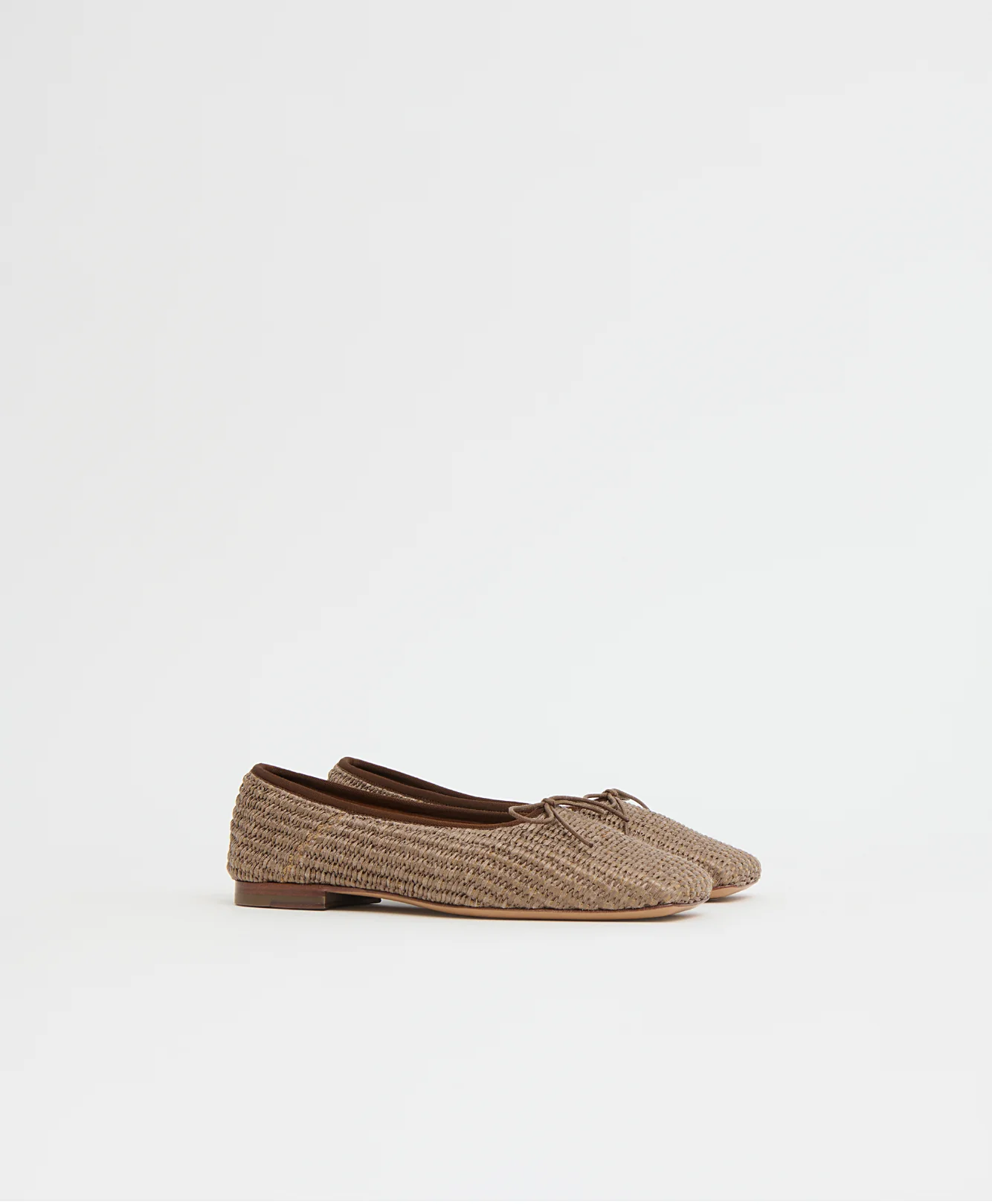 Square Toe Ballerina - Anise Raffia - Image 2