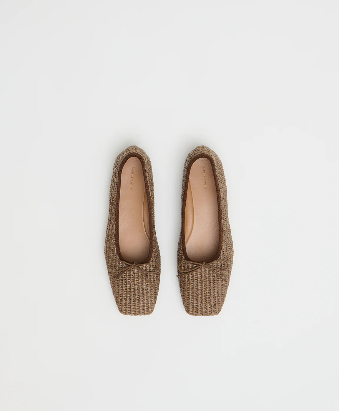 Square Toe Ballerina - Anise Raffia - Image 4