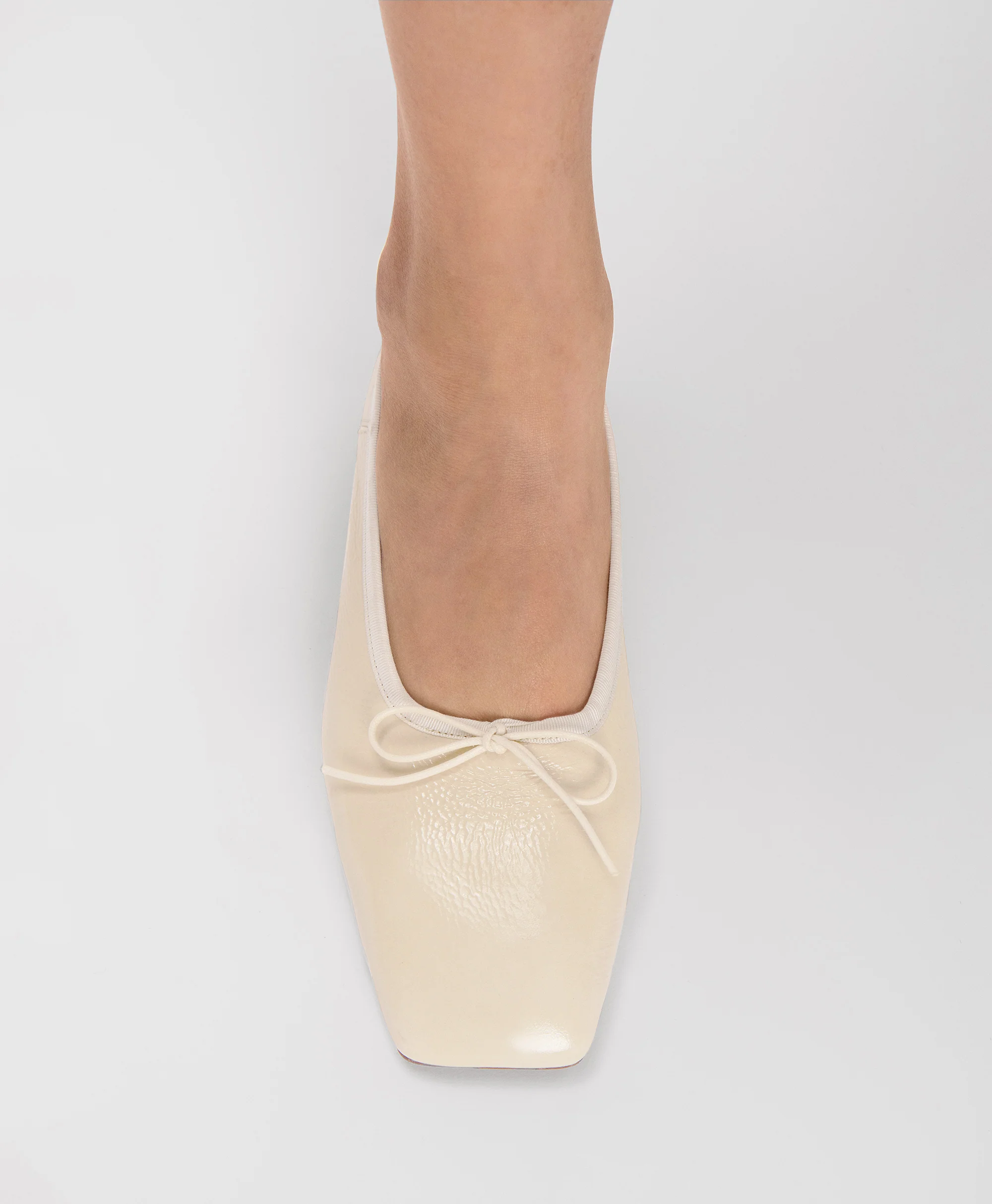 Square Toe Ballerina - Anise Raffia - Image 6