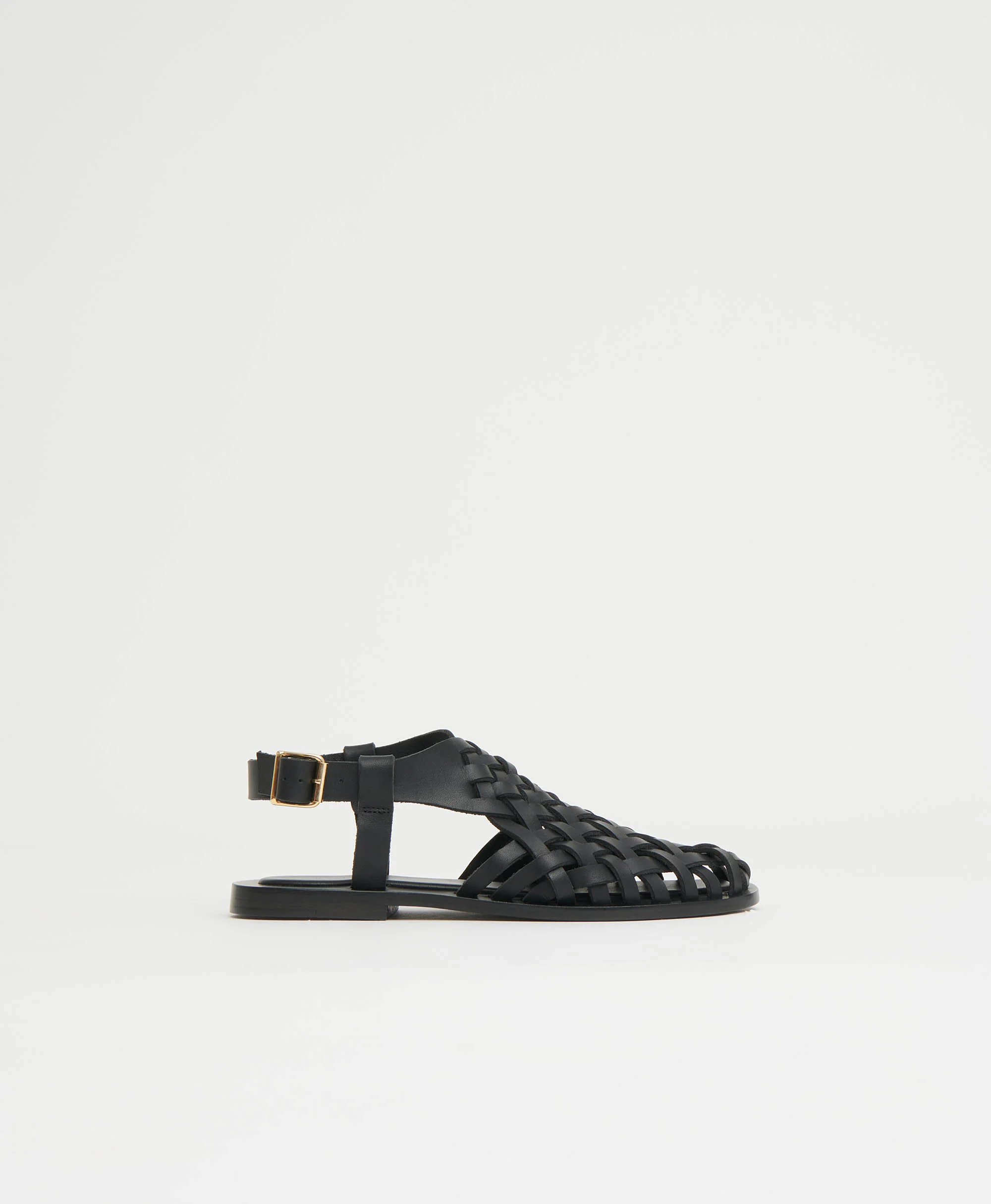 Woven Sandal - Black