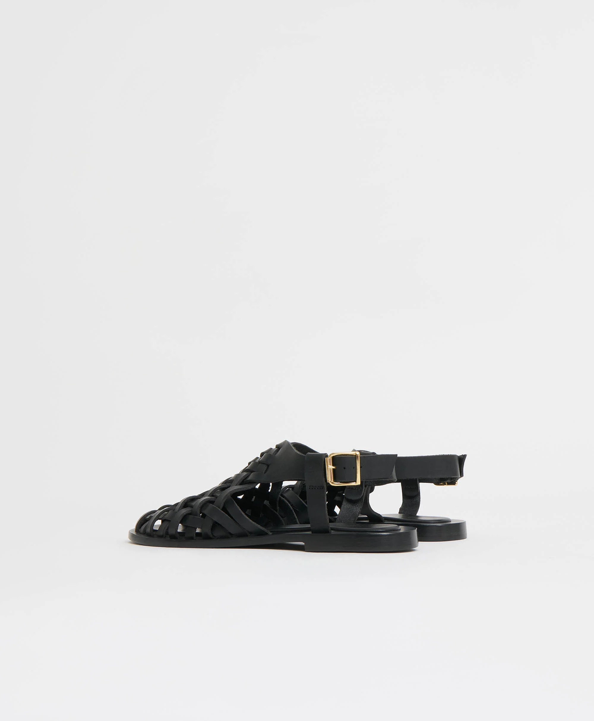 Woven Sandal - Black - Image 4