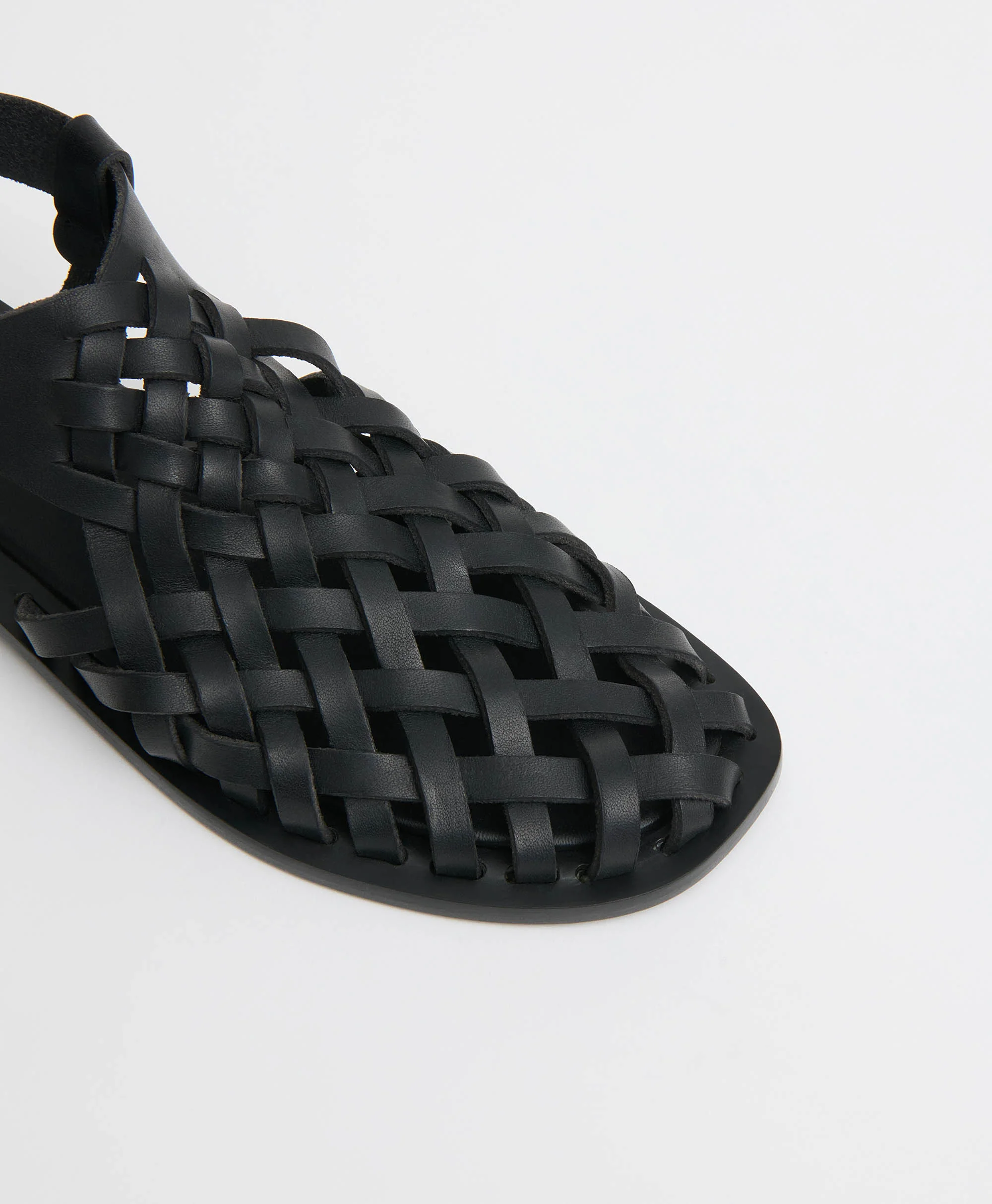 Woven Sandal - Black - Image 5