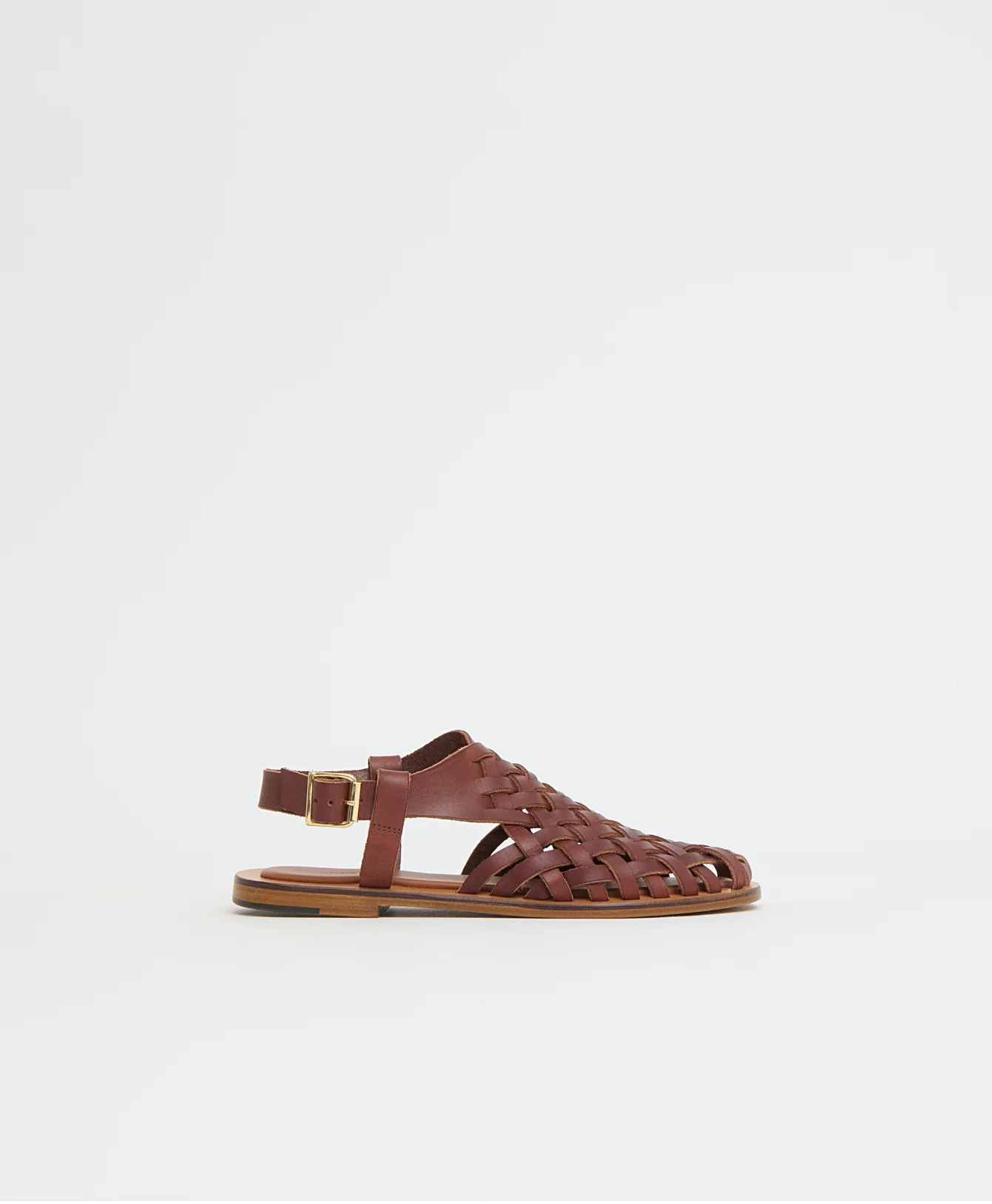 Woven Sandal - Chocolate