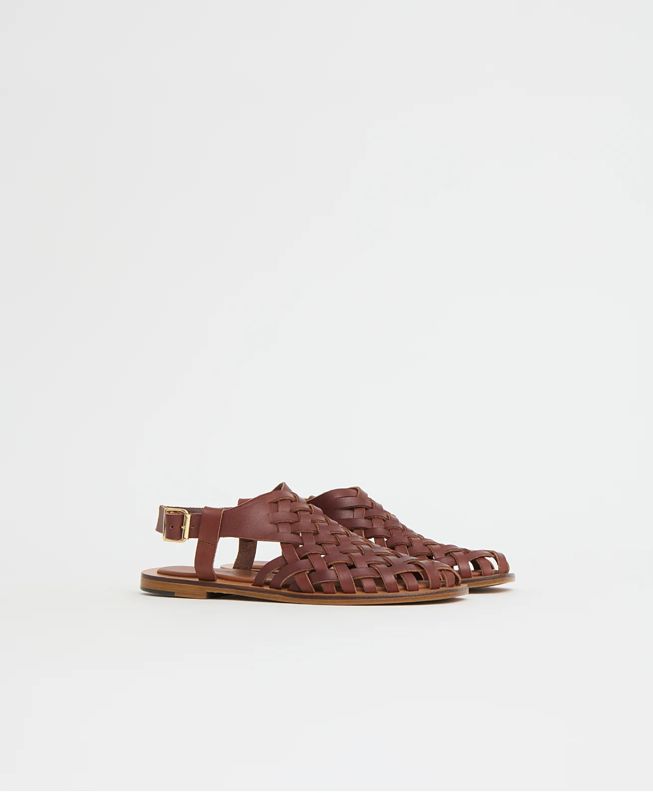 Woven Sandal - Chocolate - Image 2
